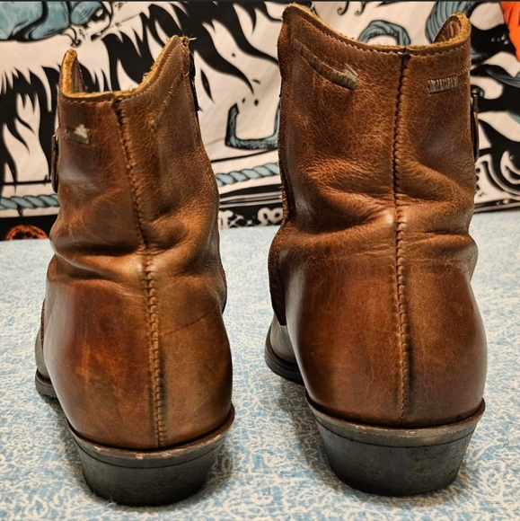 Capezio Ankle Cowboy Boots - Picture 4 of 8